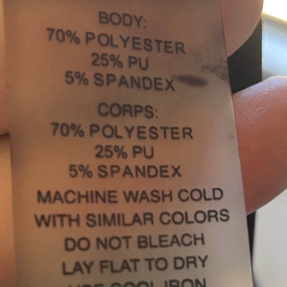 David Lerner Faux Leather leggings - Picture 5 of 10